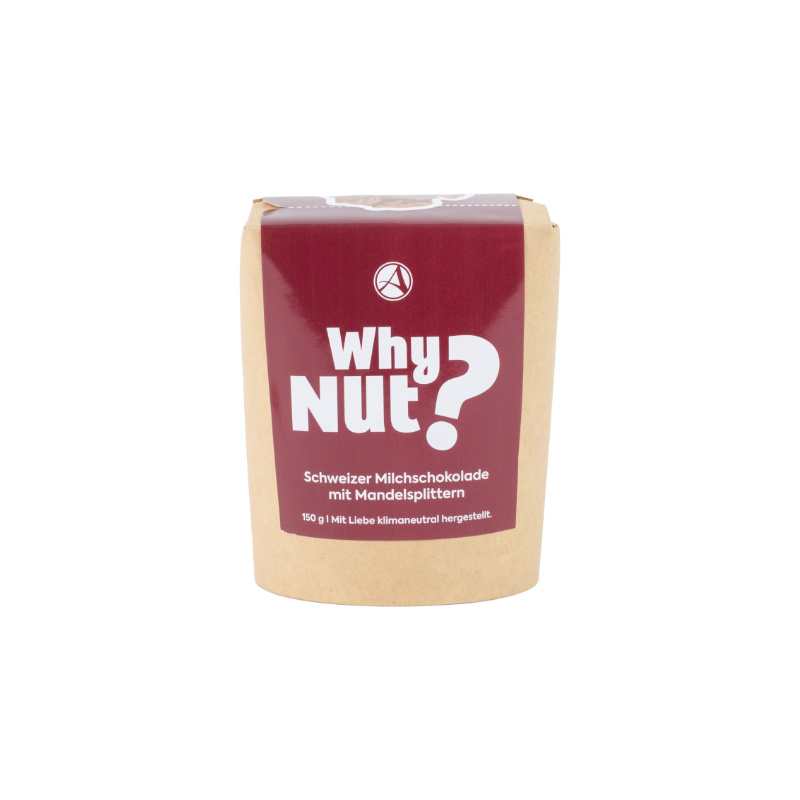 Box "Why Nut?" - Milch mit Mandelsplitter