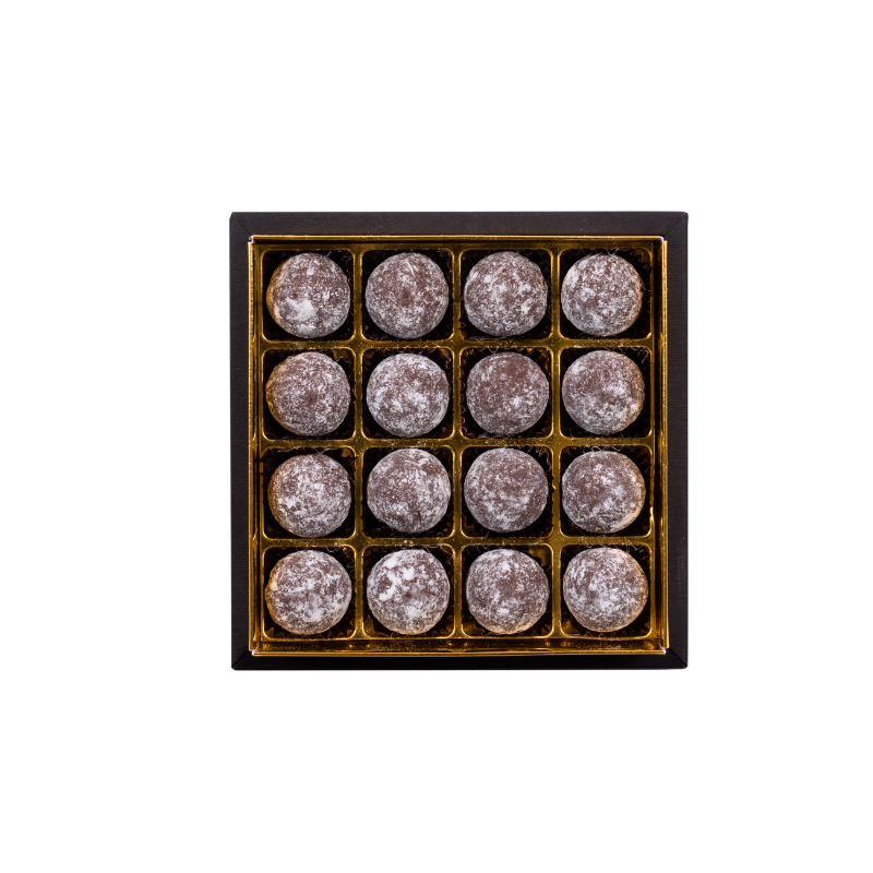 Schachtel mit Truffes Old Pulteney Whisky (16 Stk.)