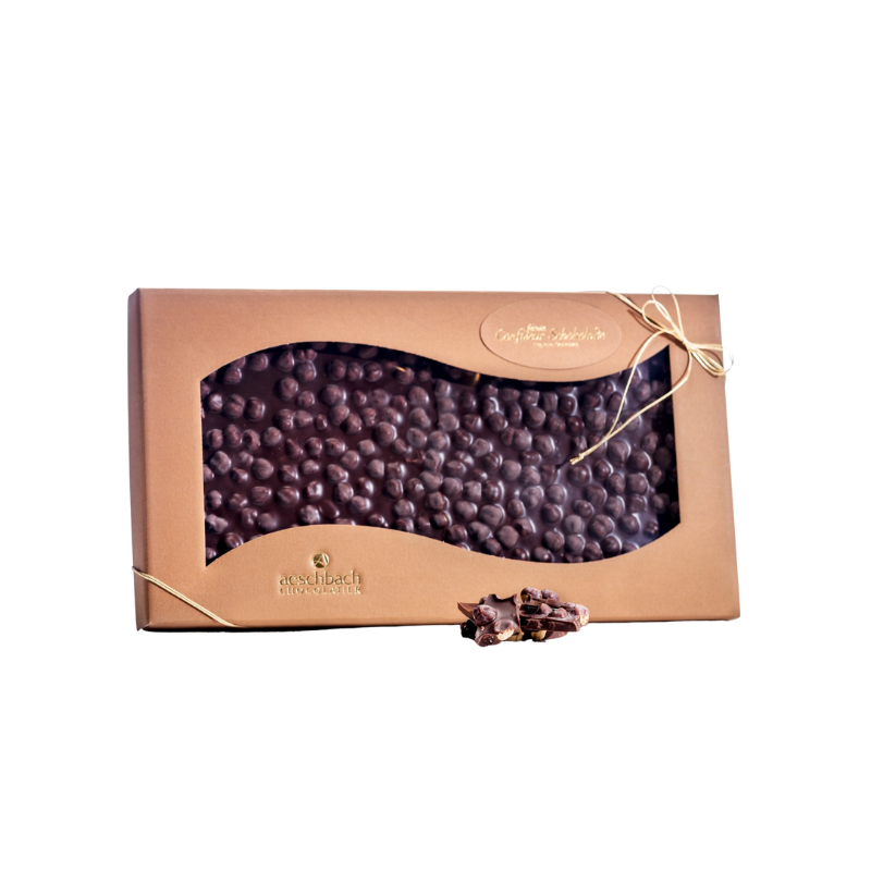 Riesentafel 1kg dunkel mit Piemonteser Haselnüssen