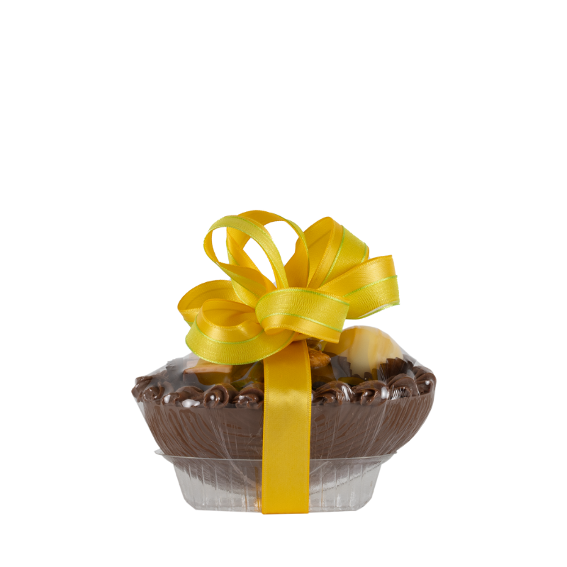 Osterei gefüllt mit Pralinés & Truffes assortiert (125g)