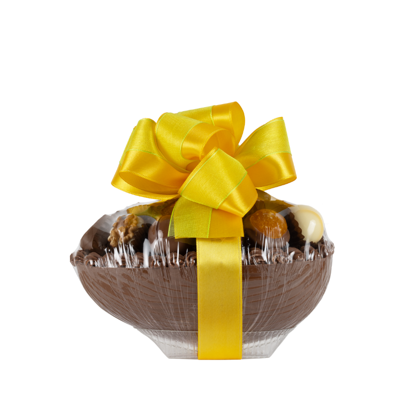 Osterei gefüllt mit Pralinés & Truffes assortiert (350g)