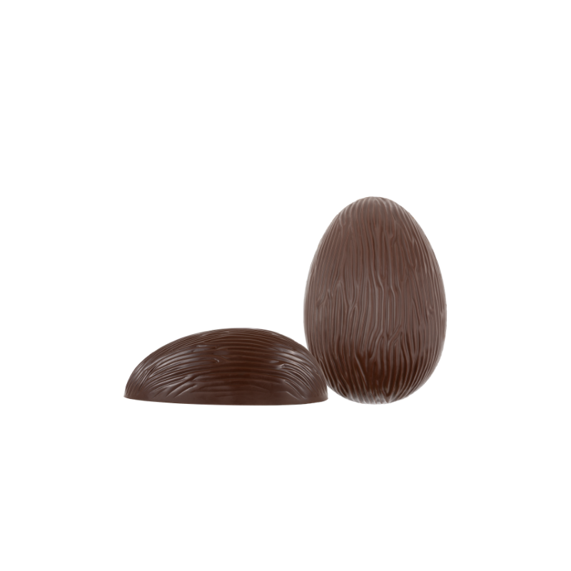 Halbe Eierschale dunkel (100g)