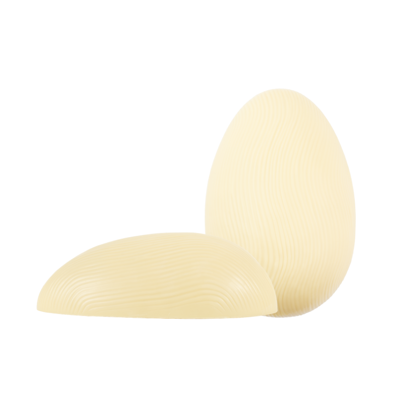 Halbe Eierschale weiss (250g) 