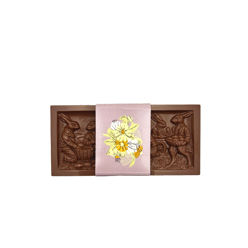 Ostertafel Milch mit Banderole