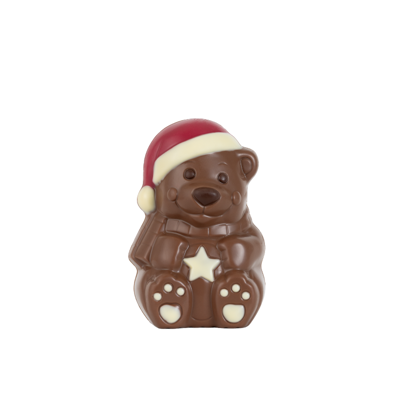 Teddybär mit Mütze (80g)